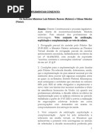 Voto Conjunto Gilmar Mendes e Roberto Barroso STF Sobre Piso Da Enfermagem