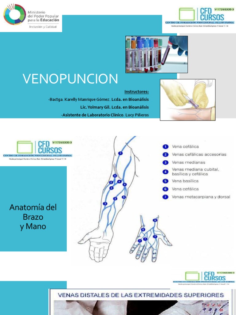 Protocolo de Venopunción en el Brazo | PDF | Cuidado de la salud | Medicina