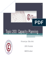 200 LPIC-2 Capacity Planning