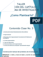 El Problema de Investigacion. Parte 3