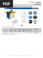 Technical Parameter of Duct Machines You Inquired 2023.4.24