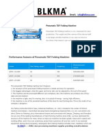 Pneumatic TDF Folding Machine