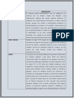 Cuadro Descriptivo de La Situación Administrativa, Vida Social, Arte y Religión de La Época Colonial