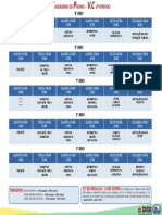 Calendário de Provas 2 VC - Final