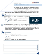 Aula 111 - Principios de Contagem XXI - Resumo