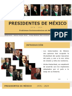 Presidentes de México 1976 - 2024
