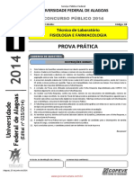 Prova Pratica Tecnico de Laboratorio Fisiologia e Farmacologia