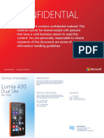 Lumia 430 Dual SIM RM-1099 Service Schematics v2.0