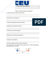 1 Parcial de Electricidad y Magnetismo