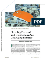 How Big Data AI and Blockchain Are Changing Finance