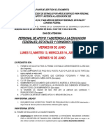 LOGISTICA PARA EL PROCESO DE ESTIMULOS 2023 PERSONAL DE APOYO