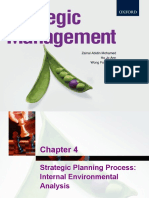 Chapter 4 Strategic Planning Process (Internal Environmental (2019)