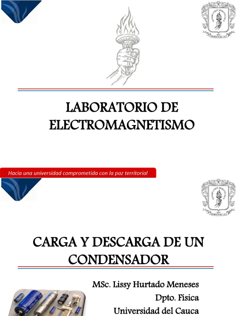 ExplicaciónCarga y Descarga de un Condensador PDF Condensador