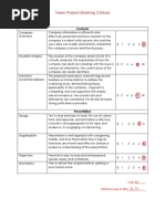 Team Project Rubric (E)