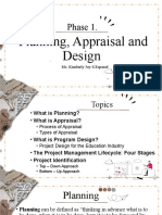 ILO.2.Planning, Appraisal and Design