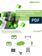 Openbravo Commerce Suite Technology Platform Sales Presentation ES May16 Public