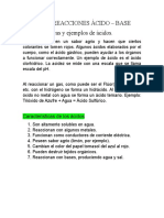 Reacciones Àcidos Quimica Jose Alo