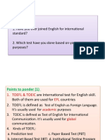 Introduction To TOEFL