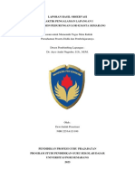 Laporan Hasil Observasi PPDP