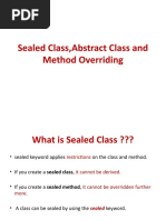 Sealed Class