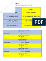 Jadwal Main Liga Ramadhan Desa Rajadesa