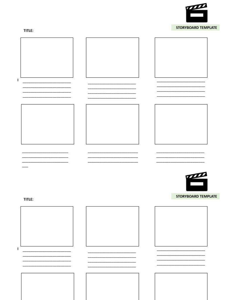 Storyboard Template | PDF