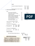 Calculo de Cisterna