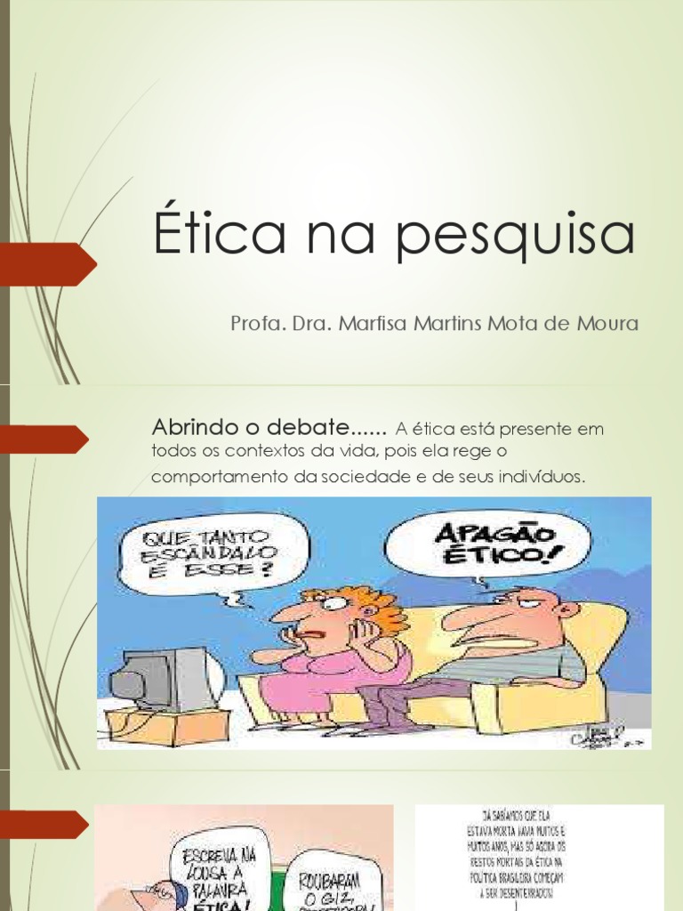 Etica Na Pesquisa | PDF