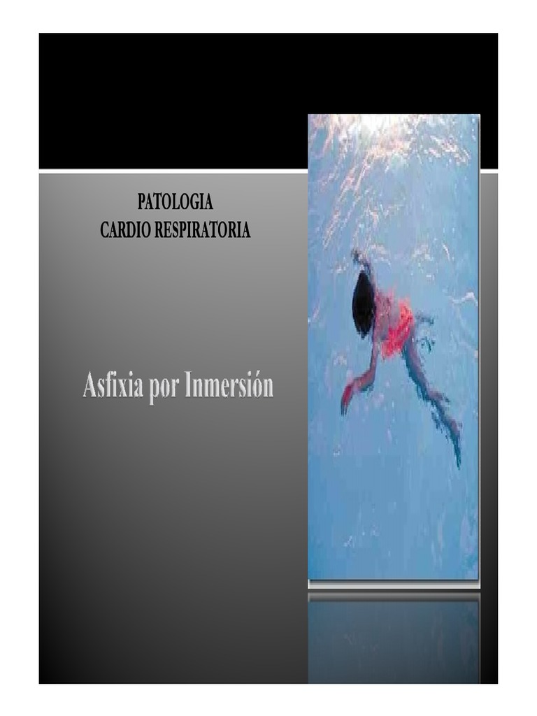 Asfixia Por Inmersion PDF