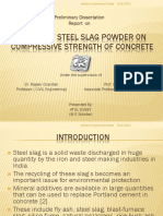 Effect of Slag Powder On Compressive Strength of Concrete