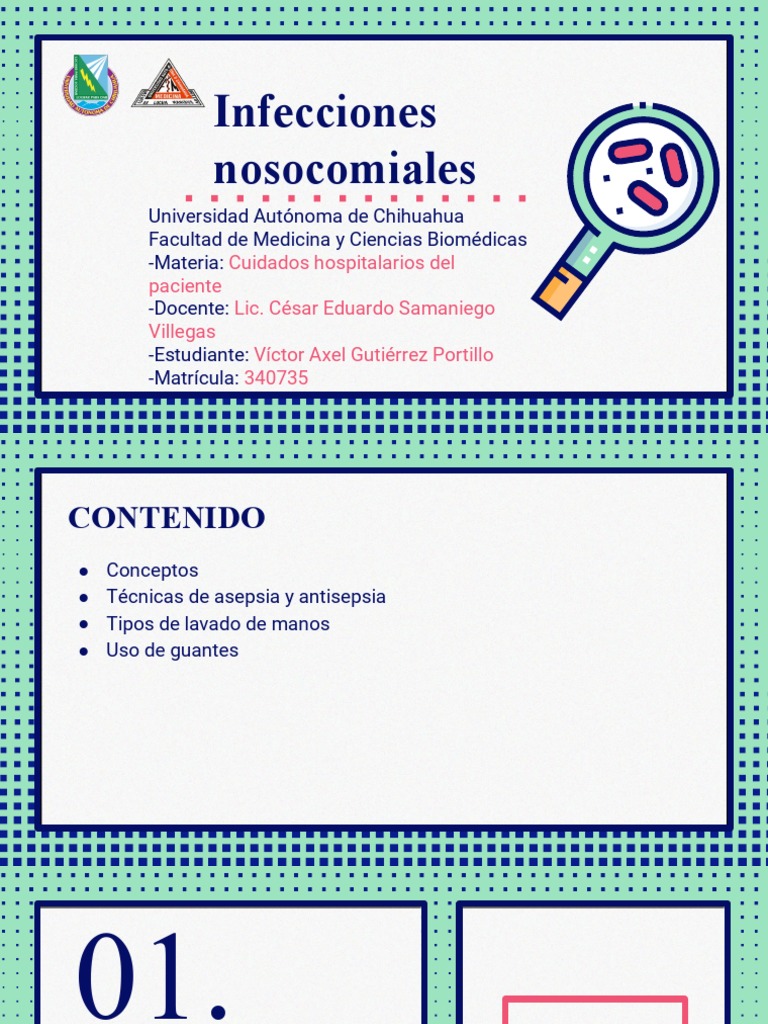 Infecciones Nosocomiales Pdf Lavado De Manos Microbiología