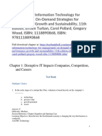 Chapter 1: Disruptive IT Impacts Companies, Competition, and Careers