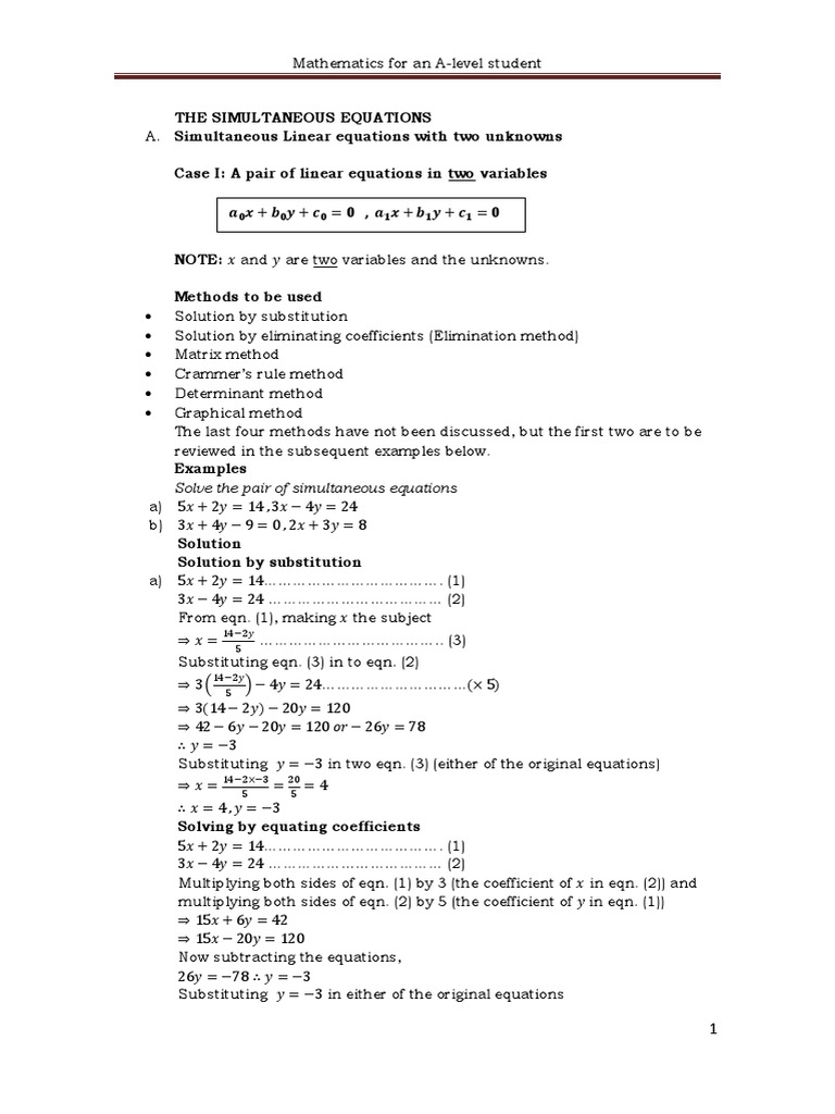 Pure Math Students Book | PDF