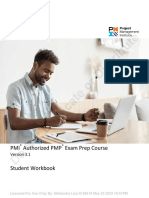 1 - PMP Exam Prep - V3.1 - Student Workbook - Fillable Fields