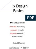 Mix Design Basics
