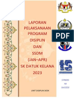 Laporan Program Disiplin Dan Maklumat SSDM Jan - April 2023