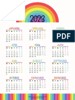 Calendar Ainbow