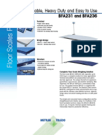 BFA23x Floor Scales Brochure