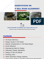 Hill - Roads - Part - 1 - Geometric - Design - of - Hill - Road
