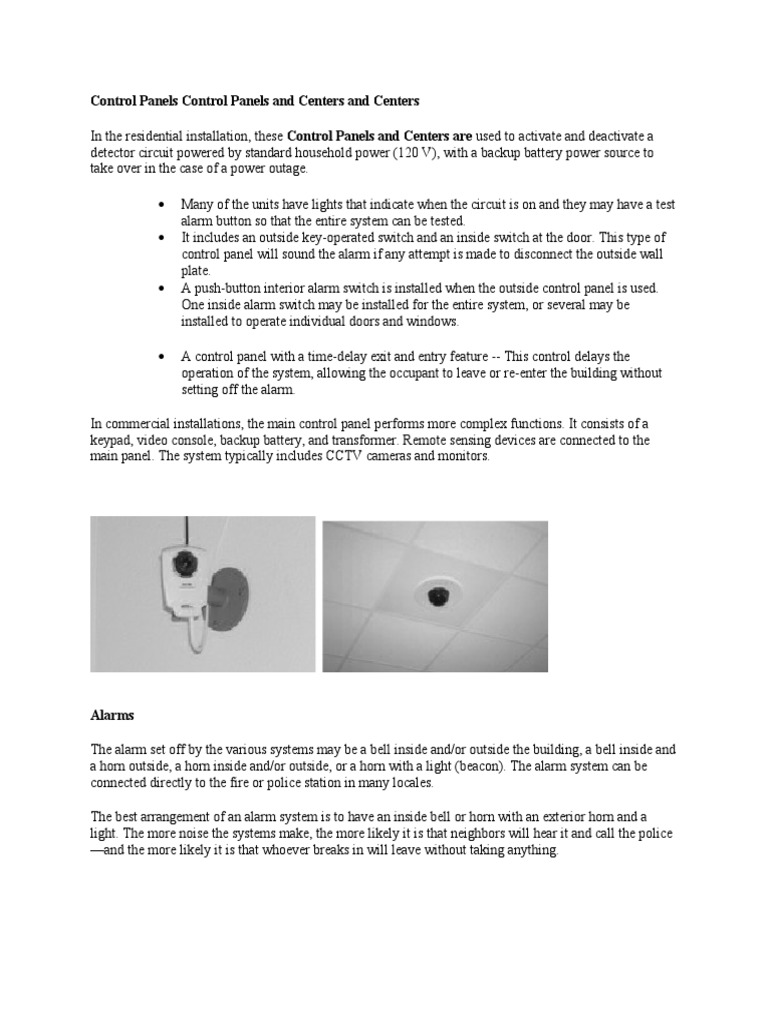 Building Security System (Part 2) PDF Emergency Management Access