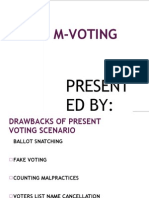 M-Voting: Present Ed By: Yashaswi Jiwatode