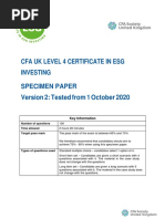 ESG Specimen Paper - Feb 2021