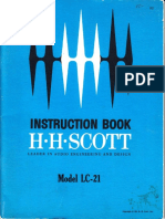 HH Scott LC-21 Assembly Manual PDF