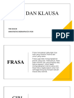 Pertemuan 9 Frasa Dan Klausa9