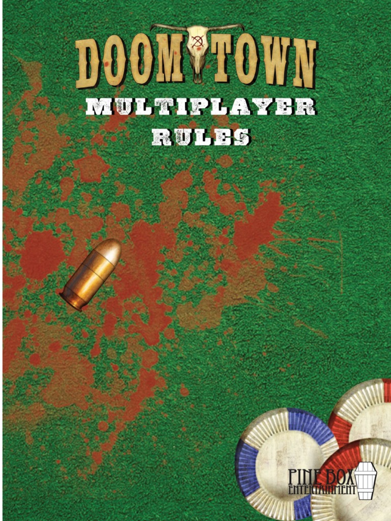 Official Doom Town Multiplayer PDF Trick Taking Card Games