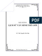 Bài Giảng Lịch Sử Văn Minh Thế Giới - Gv_ths_ Nguyễn Văn Tuấn