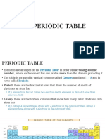 The Periodic Table