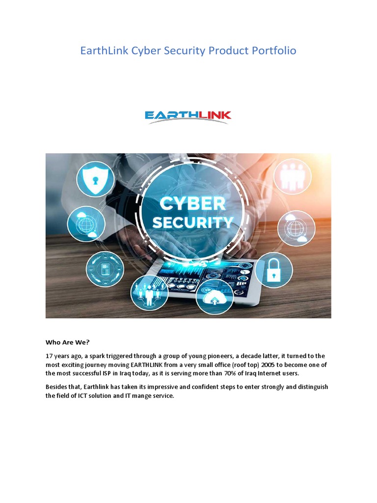 EL Cyber Security Product Portfolio | PDF | Security | Computer Security