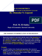 Guj - Econometrics Ch01 The Nature of Regression Analysis