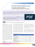 Diagnosis Dan Tata Laksana Nefritis Lupus